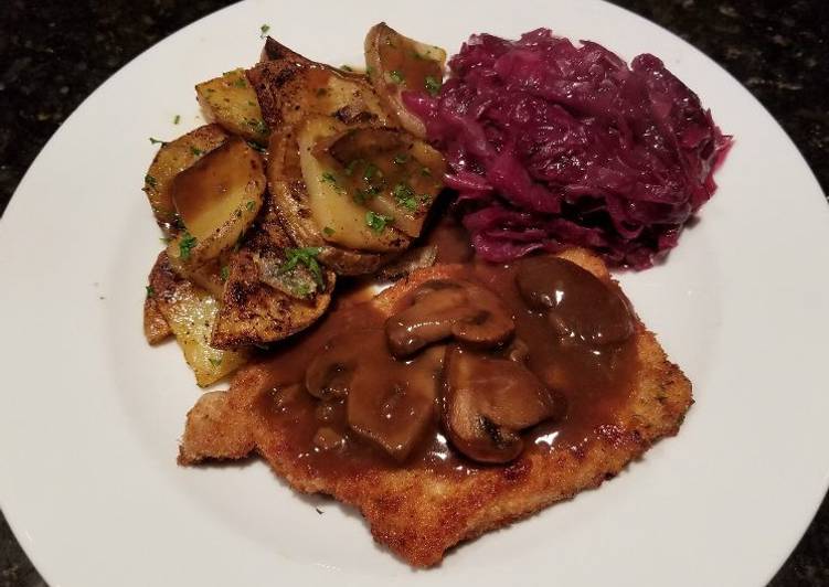 Easiest Way to Make Speedy Jager-Schnitzel