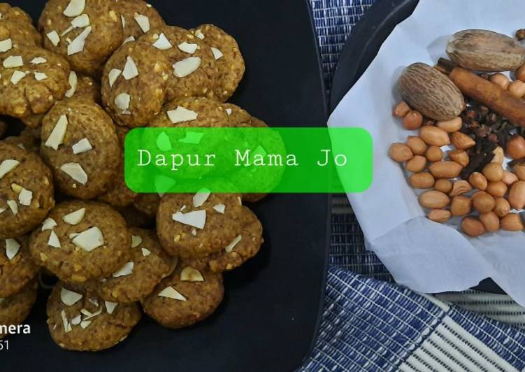 Langkah memasak Spekulaas Kacang enak