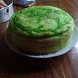 Bolu pandan kukus imut