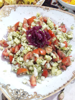 عکسی از دستور سالاد شیرازی