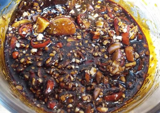 Resep Sambal Kacang Kecap Untuk Sate Atau Ayam Bakar Oleh Ucie Laayu