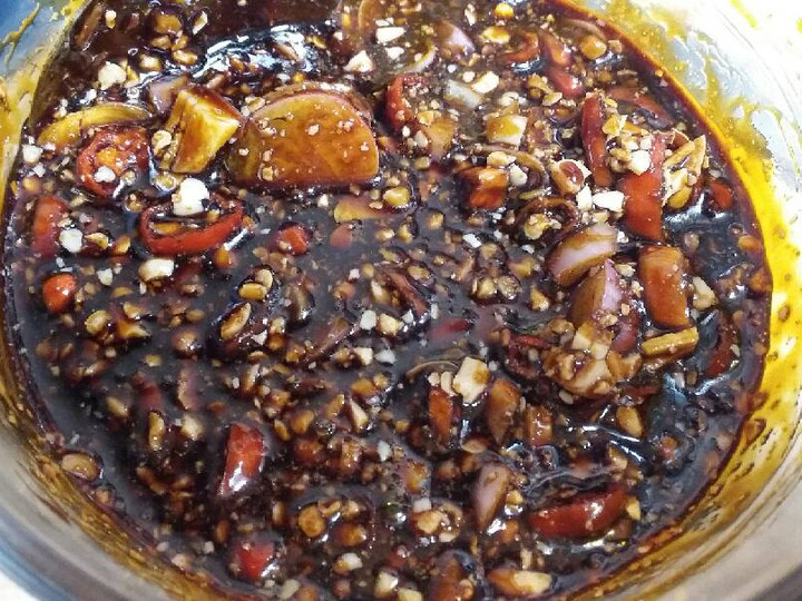 Resep: Sambal kacang kecap (untuk sate atau ayam bakar) Wajib Dicoba