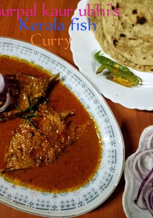 A picture of Kerala fish curry 🐠🥥🍅🧄.