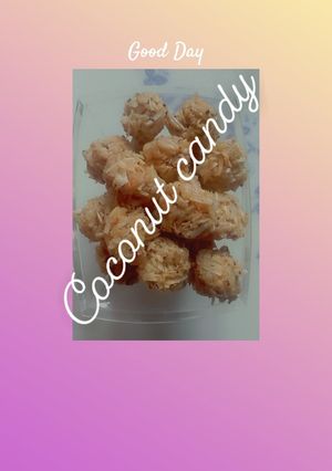 A picture of Coconut candy.