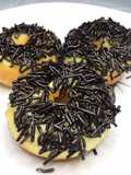 Donat Kampung Topping Cokelat Meses