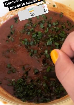 Una foto de Salsa casera de puré de tomate 🍅