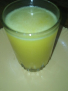 A picture of Fresh pineapple juice #festiveseasoncontest kakamega #author mar.