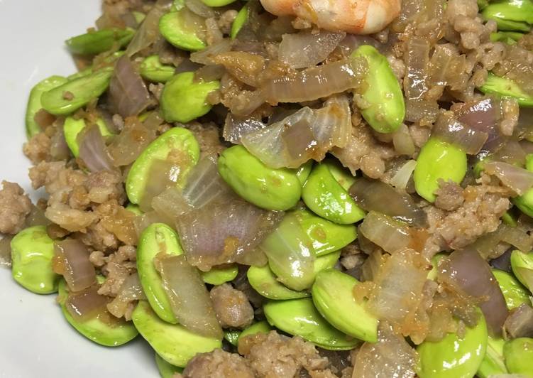 虾米肉碎大葱炒臭豆食譜by 玄雨晨私房菜 Cookpad