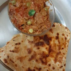 A picture of Brinjal Bharta.