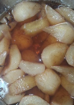 Körte kompót recept fotója