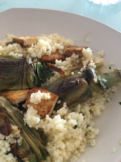 Una foto de Cuscús con tofu