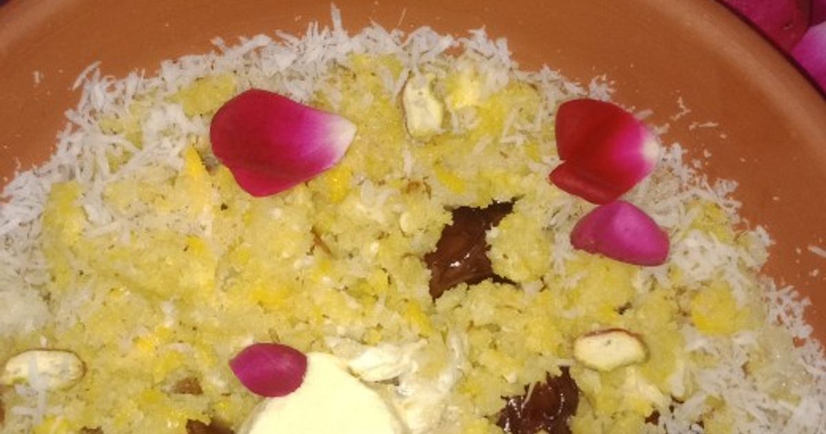 Eggs Coconut Halva Recipe by Shumaila Younas - Cookpad