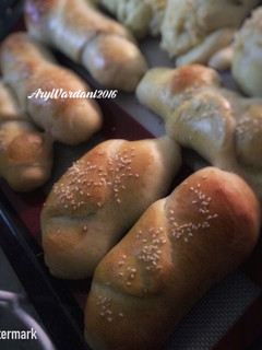 Foto resep Overnight soft bun (banana choco bread)