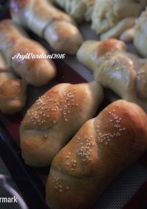 Foto resep Overnight soft bun (banana choco bread)