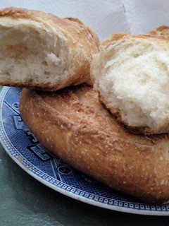 Una foto de Pan francés sencillo