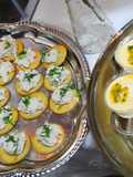 Canapés de pollo