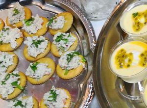 Una foto de Canapés de pollo