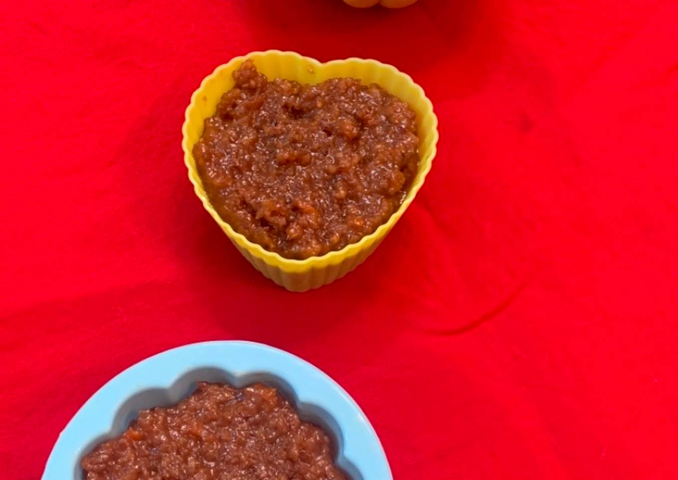 Lapsi carrot halwa with jaggery