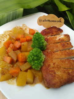 Foto resep Chicken Katsu Curry