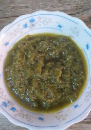 Foto resep Sambal hijau