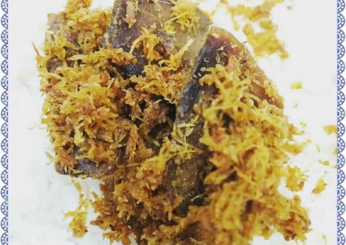 Ini dia! Resep gampang memasak 8. Srundeng Daging  sempurna