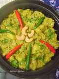 Thor Muri Ghonto (Banana Stem cooked with Rice)