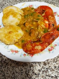 Una foto de Merluza en salsa