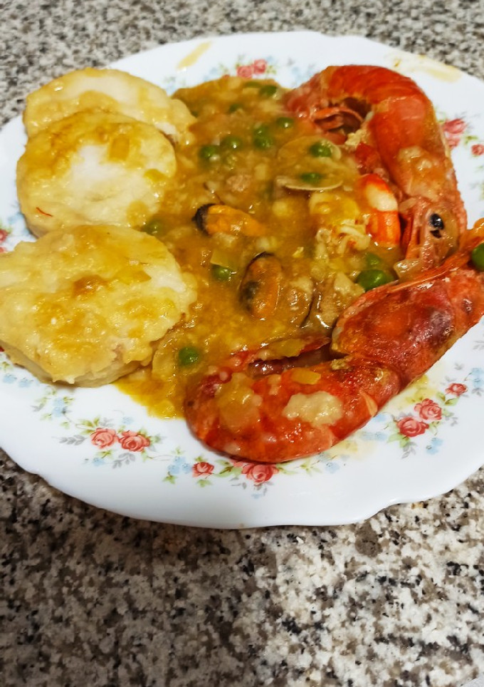 Una foto de Merluza en salsa