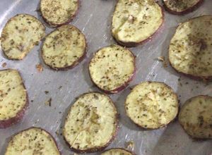 Foto de Batata doce com limão e orégano