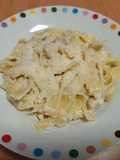 Csirkés Alfredo tagliatelle
