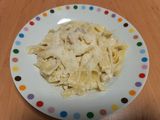 Csirkés Alfredo tagliatelle
