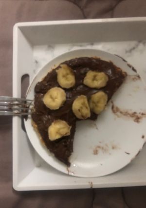 صورة لوصفة كريب بالتوتيلا والموز ❤️🍌