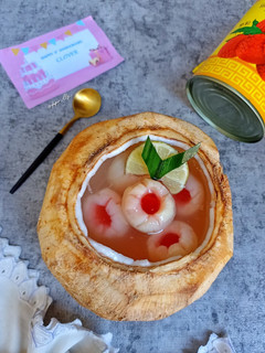Foto resep Puding Leci Kelapa Muda
