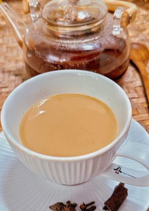 Foto resep Minuman Jahe Bubuk Simple, Hangat, & Enak (Pereda Radang Tenggorokan)