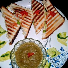 Vegetable sandwitch A picture of Vegetable sandwitch.