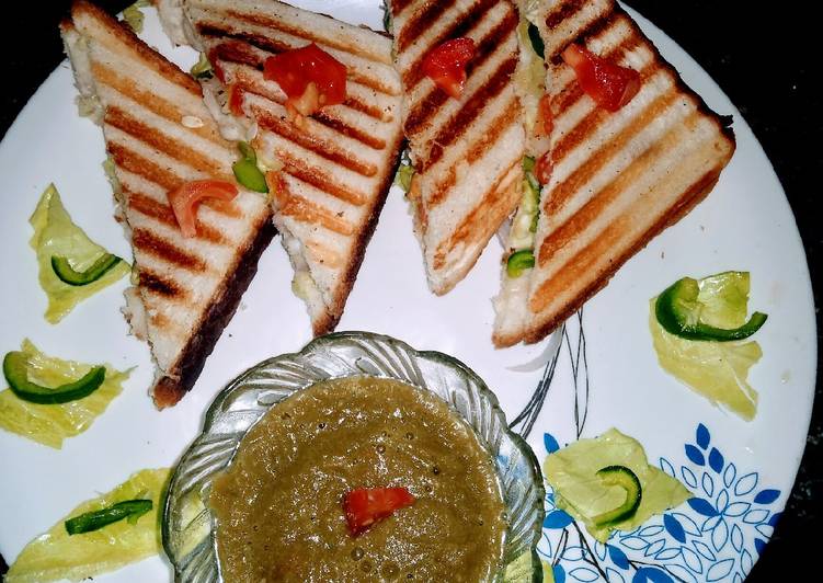 How to Cook Favorite Vegetable sandwitch