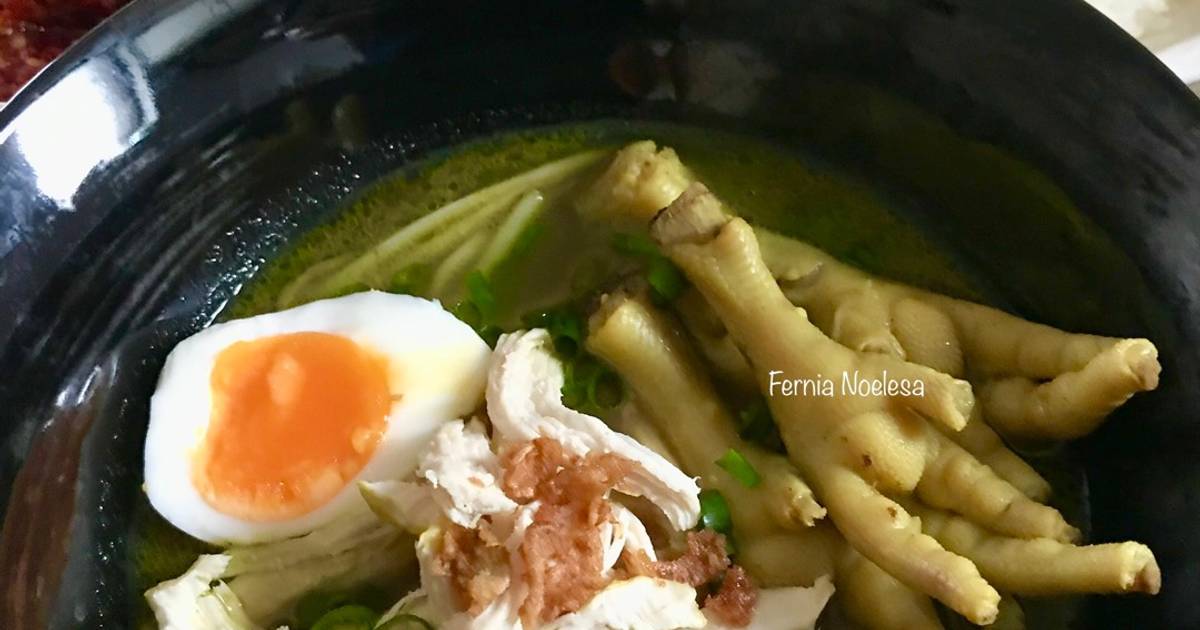 Resep Soto Ayam Ceker Oleh Fernia Noelesa Cookpad