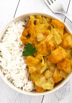 Une photo de Curry butternut