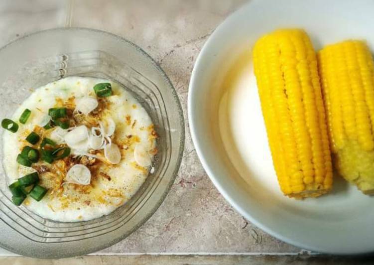 Bubur nasi simple dan praktis