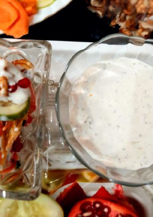 A picture of Homemade Ranch dressing.