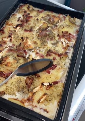 Une photo de Gratin de pomme de terre coulommiers