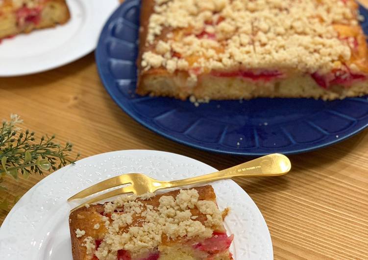 Pulm Almond butter cake