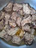 Costillas de cerdo en olla express