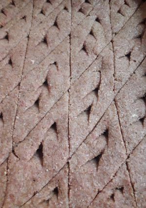 A picture of Baked Kibbeh.