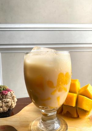 Foto resep Es Mangga Yakult