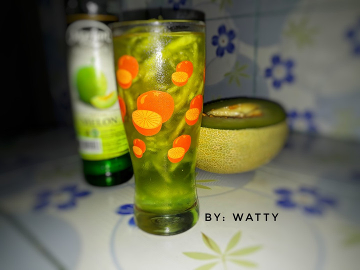 Cara Bikin Es Serut melon marjan #BikinRamadanBerkesan Anti Gagal