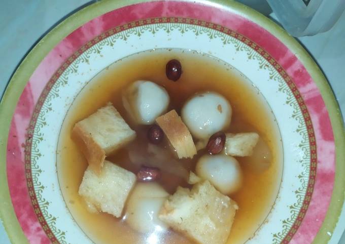 Wedang ronde sederhana