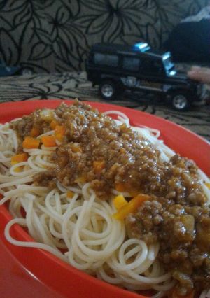 Foto resep Spaghetti Bolognese (untuk anak di atas 1 tahun)