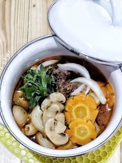 Foto resep Bolognese macaroni soup/soup makaroni dengan saos Bolognese