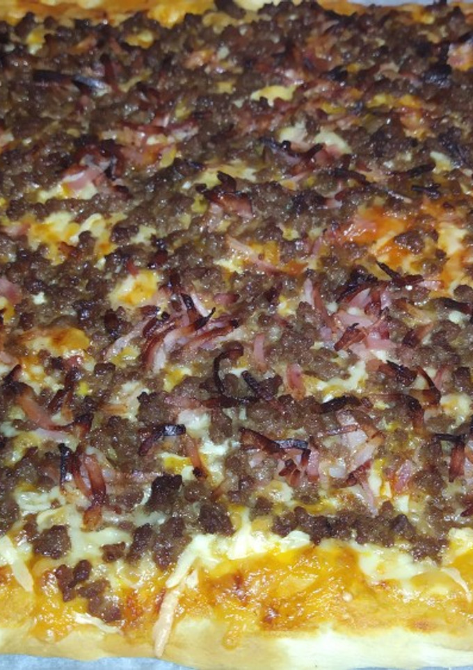Una foto de Pizza de carne adobada en salsa bulgogi